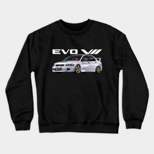 evo vii advan racing rcii Crewneck Sweatshirt